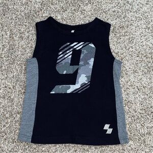 Place Sport Black Boys Tank Top size 4T
